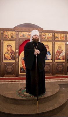 Митрополит Игнатий совершил всенощное бдение в храме преподобного Сергия Радонежского г. Саратова
