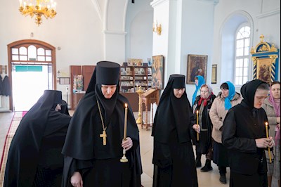 Митрополит Игнатий посетил с архипастырским визитом Свято-Сергиевский женский монастырь с. Алексеевка Базарно-Карабулакского района