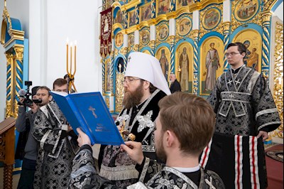 Митрополит Игнатий посетил с архипастырским визитом Свято-Сергиевский женский монастырь с. Алексеевка Базарно-Карабулакского района