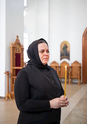 Митрополит Игнатий посетил с архипастырским визитом Свято-Сергиевский женский монастырь с. Алексеевка Базарно-Карабулакского района