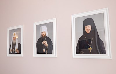 Митрополит Игнатий посетил с архипастырским визитом Свято-Сергиевский женский монастырь с. Алексеевка Базарно-Карабулакского района