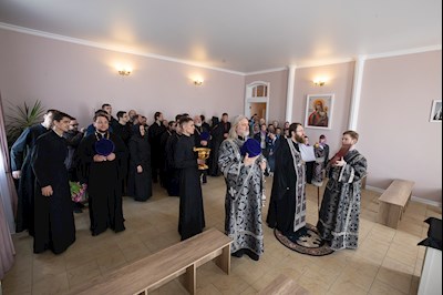 Митрополит Игнатий посетил с архипастырским визитом Свято-Сергиевский женский монастырь с. Алексеевка Базарно-Карабулакского района