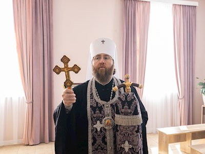 Митрополит Игнатий посетил с архипастырским визитом Свято-Сергиевский женский монастырь с. Алексеевка Базарно-Карабулакского района