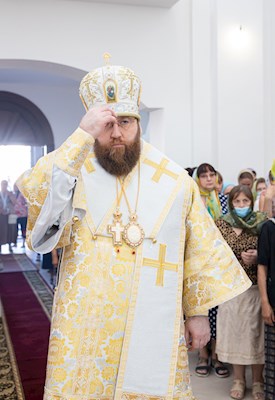Митрополит Игнатий совершил малое освящение храма святителя Тихона Задонского г. Саратова и Божественную литургию в новоосвященном храме