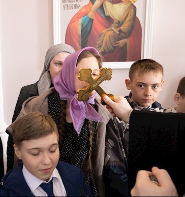 Митрополит Игнатий посетил с архипастырским визитом Свято-Сергиевский женский монастырь с. Алексеевка Базарно-Карабулакского района