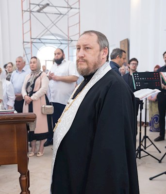 Митрополит Игнатий совершил малое освящение храма святителя Тихона Задонского г. Саратова и Божественную литургию в новоосвященном храме