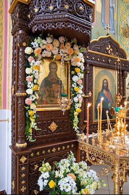 Митрополит Игнатий совершил Божественную литургию в Свято-Иоанновском женском монастыре с. Алексеевка Хвалынского района