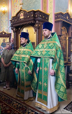 Митрополит Игнатий совершил Божественную литургию в Свято-Иоанновском женском монастыре с. Алексеевка Хвалынского района