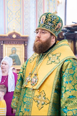 Митрополит Игнатий совершил Божественную литургию в Свято-Иоанновском женском монастыре с. Алексеевка Хвалынского района
