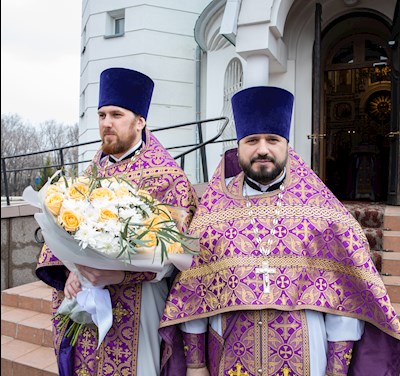 Митрополит Игнатий совершил Божественную литургию в храме Всех святых, в земле Русской просиявших, г. Саратова