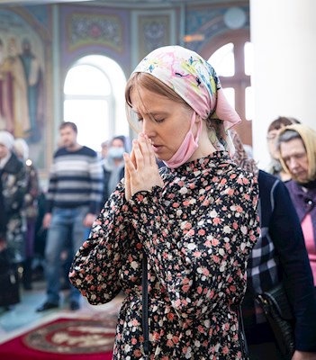 Митрополит Игнатий совершил Божественную литургию в храме Всех святых, в земле Русской просиявших, г. Саратова