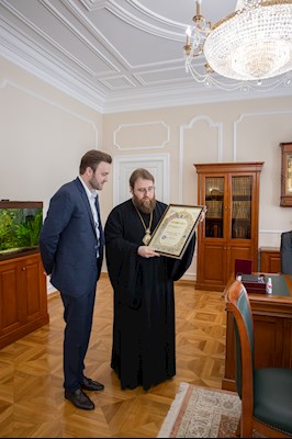 Митрополит Игнатий провел встречи с благотворителями