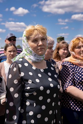 Митрополит Игнатий освятил кресты, купола и колокола Ильинского храма с. Лопуховка Аткарского района