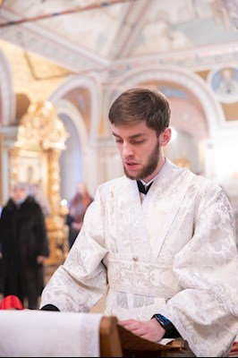 Митрополит Игнатий совершил великую вечерню в соединении с Литургией святителя Василия Великого в Свято-Троицком соборе г. Саратова