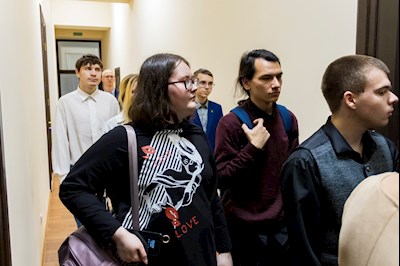 Студенты СГУ побывали в информационно-издательском отделе Саратовской епархии