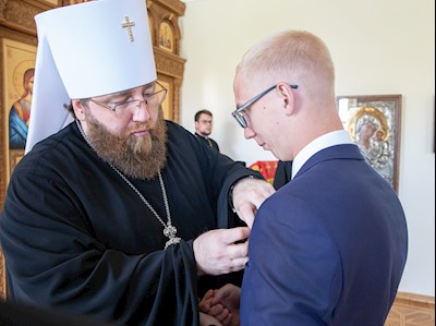 Митрополит Игнатий вручил награды сотрудникам Саратовского епархиального управления