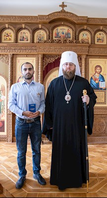 Митрополит Игнатий вручил награды сотрудникам Саратовского епархиального управления