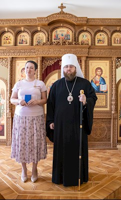 Митрополит Игнатий вручил награды сотрудникам Саратовского епархиального управления
