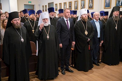 Состоялся торжественный акт, посвященный 30-летию возрождения семинарии