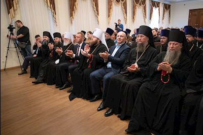 Состоялся торжественный акт, посвященный 30-летию возрождения семинарии