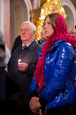 Митрополит Игнатий совершил ночное пасхальное богослужение