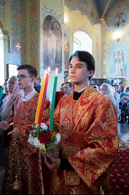 Митрополит Игнатий совершил Великую пасхальную вечерню в Покровском соборе г. Саратова