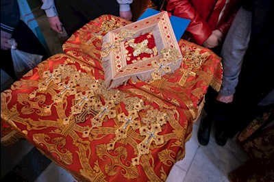 Митрополит Игнатий совершил Великую пасхальную вечерню в Покровском соборе г. Саратова