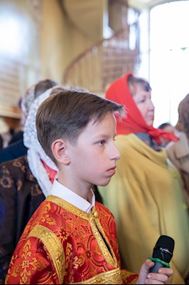 Митрополит Игнатий совершил Великую пасхальную вечерню в Покровском соборе г. Саратова