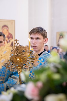 Митрополит Игнатий совершил молебен перед иконой Божией Матери «Победительная»