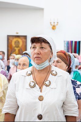 Митрополит Игнатий совершил Великое освящение храма святых первоверховных апостолов Петра и Павла г. Аткарска и Божественную литургию в новоосвященном храме