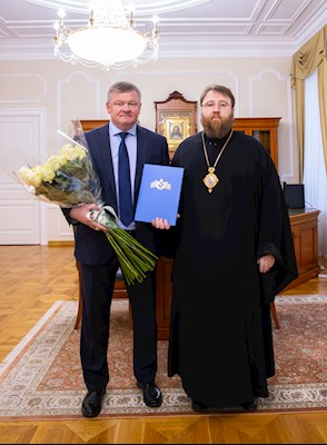 Митрополит Игнатий встретился с главой города Михаилом Исаевым
