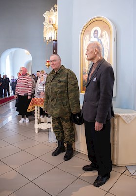 Митрополит Игнатий совершил Божественную литургию в храме в честь Покрова Пресвятой Богородицы г. Петровска