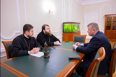 Митрополит Игнатий встретился с главой города Михаилом Исаевым