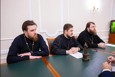 Митрополит Игнатий встретился с главой города Михаилом Исаевым