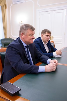 Митрополит Игнатий встретился с главой города Михаилом Исаевым