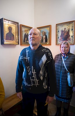 Митрополит Игнатий совершил Божественную литургию в храме святых бессребреников и чудотворцев Космы и Дамиана г. Саратова