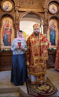 Митрополит Игнатий совершил Божественную литургию в храме святых бессребреников и чудотворцев Космы и Дамиана г. Саратова