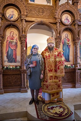 Митрополит Игнатий совершил Божественную литургию в храме святых бессребреников и чудотворцев Космы и Дамиана г. Саратова