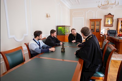 Митрополит Игнатий провел встречу по вопросам деятельности епархиального отдела по физической культуре и спорту