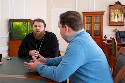 Митрополит Игнатий встретился с представителем Градозащитного совета