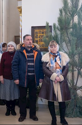Митрополит Игнатий совершил Божественную литургию в кафедральном соборе Живоначальной Троицы г. Вольска