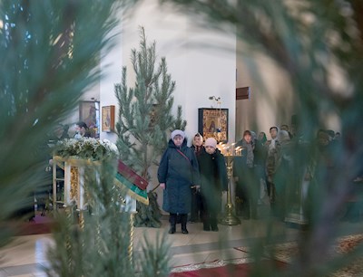 Митрополит Игнатий совершил Божественную литургию в кафедральном соборе Живоначальной Троицы г. Вольска
