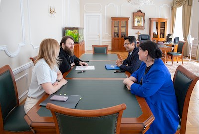 Митрополит Игнатий встретился с представителями Минюста