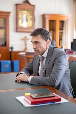 Митрополит Игнатий встретился с министром — председателем комитета культурного наследия
