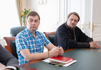 Митрополит Игнатий встретился с министром — председателем комитета культурного наследия