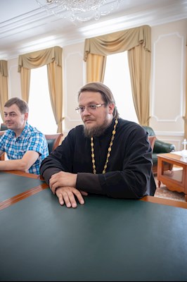 Митрополит Игнатий встретился с министром — председателем комитета культурного наследия