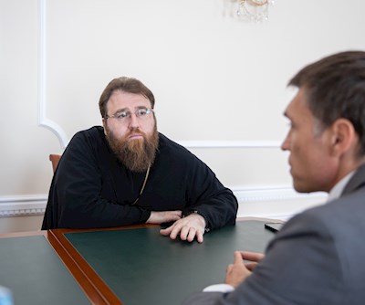 Митрополит Игнатий встретился с министром — председателем комитета культурного наследия