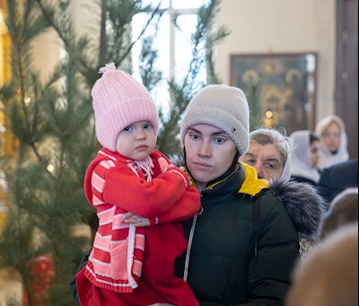 Митрополит Игнатий совершил Божественную литургию в кафедральном соборе Живоначальной Троицы г. Вольска