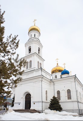 Митрополит Игнатий совершил Великое повечерие с чтением великого покаянного канона святого Андрея Критского в Свято-Духовском соборе г. Саратова