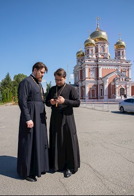 В Покровском соборе прошла проверка готовности к принесению мощей преподобного Сергия Радонежского